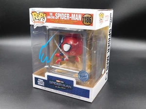 Autógrafo firmado por Andrew Garfield Funko Pop 1186 Spider-Man batalla final certificado de autenticidad JSA - Imagen 1 de 8