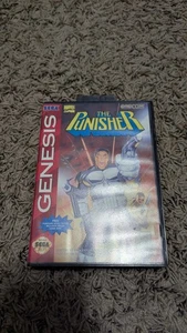 The Punisher (Sega Genesis, 1994) Authentic Complete CIB Reg Card. NO TATTOO  - Picture 1 of 14