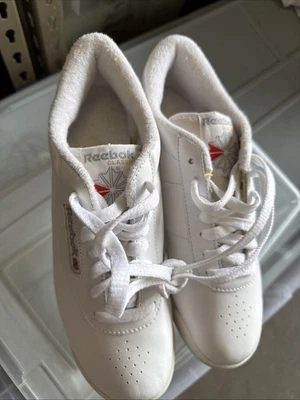 Reebok Princess Classic Women's Sneakers White Training Shoes NWOT Size 9 - Image 1 of 4