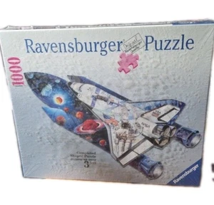 Ravens Burger 1000 Piece SPACESHIP Puzzle. NEW/UNOPENED BOX. 2004 - Picture 1 of 1