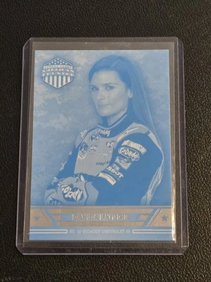 2014 Press Pass American Thunder #30 Danica Patrick Color Proof Cyan - Image 1 of 2