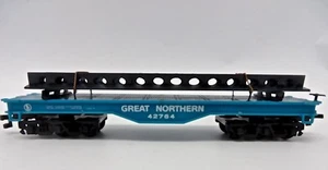 HO Gauge Custom Built Great Northern Heavyweight 6 Wheel Trucks with Steel Load - Picture 1 of 6