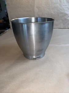 Kenwood Mixer Stainless Steel Replacement Bowl Made in England #15000 Vtg. F6 - Picture 1 of 11