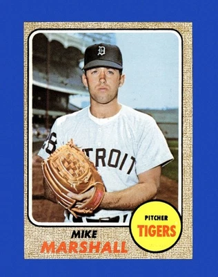 1968 Topps Set-Break #201 Mike G. Marshall RC como nuevo *GMCARDS* Foto 1 de 2
