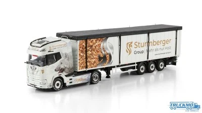 WSI #005 Sturmberger Group DAF XG+ Schubbodenauflieger 02-3618 - Bild 1 von 4