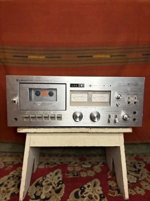 Kenwood Model Kx 1030 Vintage Cassette Tape Deck For Parts Or Repair - Image 1 of 4