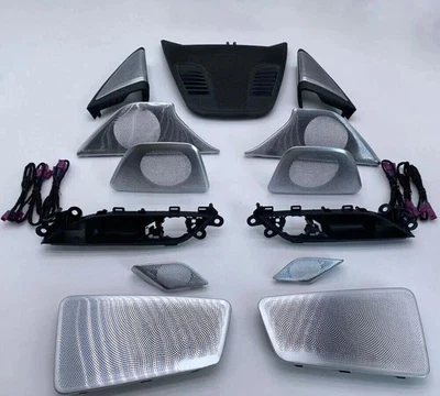 For BMW 5 Series G30 G38 LED Ambient Light Tweeter Speaker Cover Door Panel Kit - Image 1 of 4