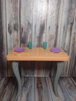 Lote de 5 xícaras de pratos de mesa peças Barbie Dreamhouse 2015 - Imagem 1 de 4