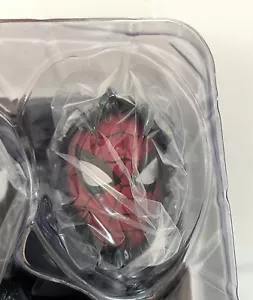 Hot Toys HT 1/6 Scale Peter Parker Black Suit Head Sculpt Spider Man Accessories - Picture 1 of 2
