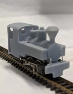 Locomotora "Joffre" OO9 / 009 / 4 mm / 1:76 para chasis Minitrix Ivatt modificado - Imagen 1 de 5