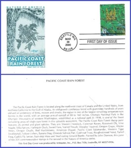 USA3 #3378b U/A ARTMASTER FDC   Dwarf Oregon Grape Pacific Coast Rain Forest - Picture 1 of 1