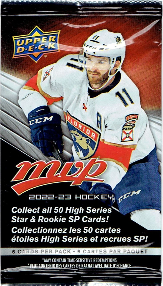 Single Card - 2022-23 Upper Deck MVP Hockey SP/RC/Insert - You Pick!!! $1 ship - Image 1 of 1