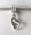 Genuine Pandora Bracelet Charm - Silver Interlocking Hearts Dangle S925 Ale