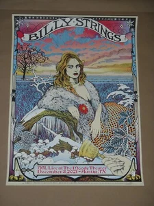 Billy Strings Poster Austin ACL 2021 Signed Screen Print AP Gig Art Mattisson - Picture 1 of 8