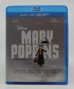 Mary Poppins - (2 discs) Blu-ray / DVD bilingual - Julie Andrews - Picture 1 of 2