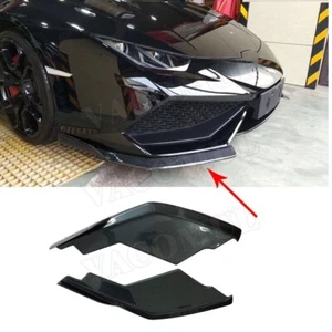 Front Bumper Lip Splitters Trim For Lamborghini Huracan LP610 - Bild 1 von 7