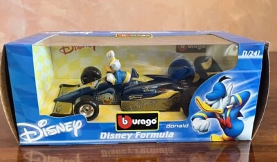 Burago Disney Formula Donald (Paperino) 1/24 #1 - Immagine 1 di 4