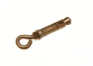 240 X Geschlossen Haken Ösen Erweiterbare Shield Mauerwerk Anker Bolzen 6mm Yzp - Bild 1 von 1