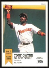 1991 Panini Canadian Top 15 #104 Tony Gwynn