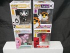 4 Funko Pop! Red Rocker 15, Furby Tiger 33, Fortnite Panda 515, Cotton Candy 61