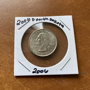 2006 D North dakota quarter - Picture 1 of 8