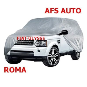 TELO COPRIAUTO TELATO FELPATO FIAT ULYSSE ANNO 2002 IMPERMEABILE ZIP LATO GUIDA - Foto 1 di 1