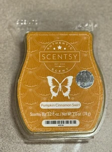 Scentsy Wax Bar Pumpkin Cinnamon Swirl - NEW - Picture 1 of 4