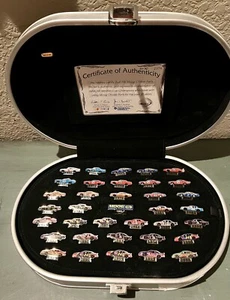NASCAR Hat Pin SET FEDERAL MOGUL/MOOG 1966-2000 Winners - Picture 1 of 6