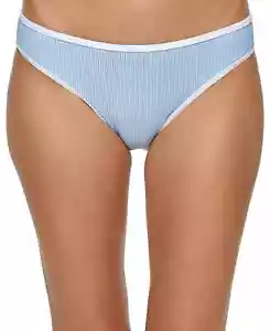 Calvin Klein Women's Blue Bound Skinny Classic Bikini Bottoms - L - Blue - Picture 1 of 3