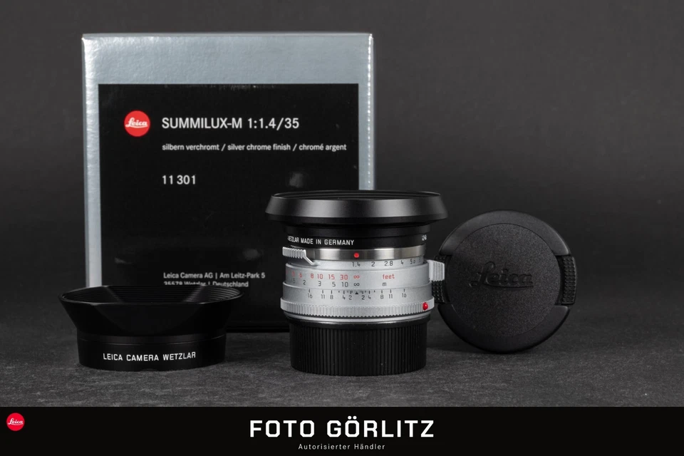 Leica M 35mm 1.4 Steel Rim 11301 DEMO FOTO-GÖRLITZ Ankauf+Verkauf - Bild 1 von 1