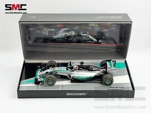 Mercedes AMG F1 W06 Lewis Hamilton US GP USA 2015 Weltmeister 1:18 MINICHAMPS - Bild 1 von 10
