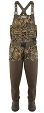 DRAKE WATERFOWL WOMEN'S CHEST WADERS EQWADER 1600 G. W.Tear Away Liner SIZE 8