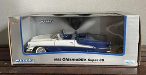 Welly 1955 Oldsmobile Super 88 Convertible 1:18 Diecast - Picture 1 of 6