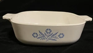 Corning Ware 1 Qt Casserole Dish P-1-B Blue Cornflower - Oven & Microwave Safe - Picture 1 of 8
