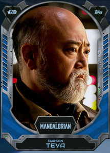 Topps Star Wars - Base 2024 Series Tier 2 Blue Hoard (x200) - Carson Teva