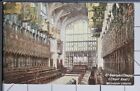 Old Postcard Windsor Castle St.George's Chapel Choir East