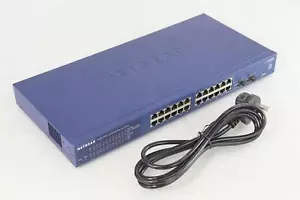 More details for netgear prosafe 24 port gs724t v3 smart gigabit network ethernet switch