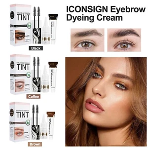 2-In-1 Eyelashes Eyebrow Kit Technical Eyelashes Long Lasting Brow Coloring Kit - Picture 1 of 20
