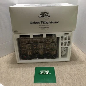 DEPT 56 DICKENS VILLAGE "MULBERRIE COURT BROWNSTONES" #58345 Neu - 3 Lichterkabel - Bild 1 von 14