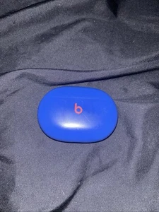 Beats by Dr. Dre Studio Buds Wireless Noise Cancelling Earbuds - Blue and Red - Picture 1 of 4