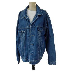 Vintage Levi Strauss 70507 Denim Trucker Jacket Relaxed Size XL 44-46 (S976) - Picture 1 of 7