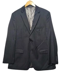 Pronto Uomo Platinum Men's Suit Size 44L Black Jacket & Pants 38" Waist - Picture 1 of 14