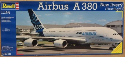 Revell 04218 Airbus A  380 New Livery 1:144 Scale Model Kit MIB - Image 1 of 4