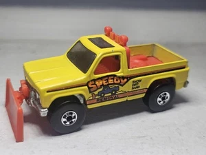 ๐ฅ Hot Wheels 1979 SPEEDY REMOVAL w/Plow Pickup Truck Die Cast Mint - Picture 1 of 11
