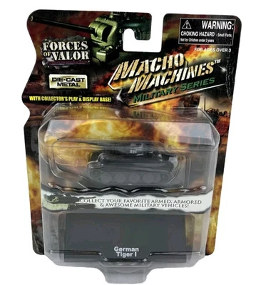 Forces of Valor Macho Machines German Tiger 1 Diecast Army Tank WW2 Military  - Image 1 of 4