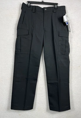 Blauer B.DU Tactical Pants 8830W Black Women’s Size 12R Cargo BDU Police NWT - Image 1 of 4