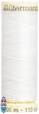 Gutermann Sew-All Thread 110 Yards (20) White - Image 1 of 2