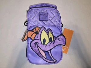 NEW Disney Parks Lug Epcot Center Figment Mini Skeeter Crossbody Bag NWT - Picture 1 of 2