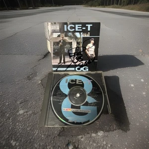 Ice-T Signed Original Gangster OG CD Booklet Album Rap Hip Hop LEGEND RAP - Picture 1 of 7