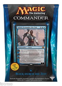 GERMAN Magic MTG 2014 Commander C14 Sealed Peer Through Time Deck the Gathering 